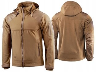 Vyriška striukė, M-Tac, Norman Windblock Fleece Jacket, Coyote kaina ir informacija | Vyriškos striukės | pigu.lt