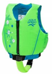 Жилет для плавания детский Aqua Speed ​​Swim Star, зеленый цена и информация | Нарукавники, жилеты для плавания | pigu.lt