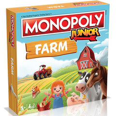 Winning Moves Junior Monopoly - Stalo žaidimas - Farma kaina ir informacija | Stalo žaidimai, galvosūkiai | pigu.lt