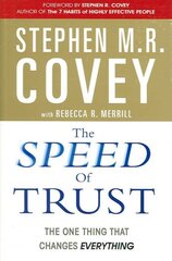 Speed of Trust: The One Thing that Changes Everything цена и информация | Книги по экономике | pigu.lt