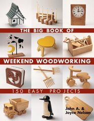 Big Book of Weekend Woodworking: 150 Easy Projects kaina ir informacija | Knygos apie sveiką gyvenseną ir mitybą | pigu.lt