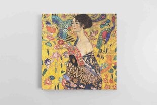 Gustav Klimt – Moteris su vėduokle kaina ir informacija | Reprodukcijos, paveikslai | pigu.lt