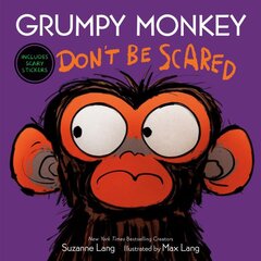 Grumpy Monkey Don't Be Scared kaina ir informacija | Knygos paaugliams ir jaunimui | pigu.lt