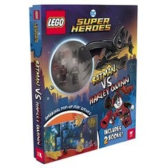 LEGO® DC Super Heroes: Batman vs. Harley Quinn (with Batman and Harley Quinn minifigures, pop-up play scenes and 2 books) цена и информация | Книги для малышей | pigu.lt