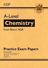 A-Level Chemistry AQA Practice Papers kaina ir informacija | Ekonomikos knygos | pigu.lt