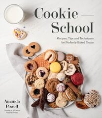 Cookie School: Recipes, Tips and Techniques for Perfectly Baked Treats kaina ir informacija | Receptų knygos | pigu.lt