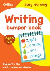 Writing Bumper Book Ages 3-5: Ideal for Home Learning kaina ir informacija | Knygos paaugliams ir jaunimui | pigu.lt