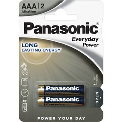 Panasonic Everyday Power батарейки LR03EPS/2B цена и информация | Батарейки | pigu.lt