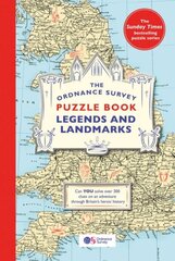 Ordnance Survey Puzzle Book Legends and Landmarks: Pit your wits against Britain's greatest map makers from your own home! kaina ir informacija | Knygos apie sveiką gyvenseną ir mitybą | pigu.lt