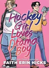 Hockey Girl Loves Drama Boy: A Feel-Good YA Graphic Novel with an Unexpected Romance kaina ir informacija | Knygos paaugliams ir jaunimui | pigu.lt