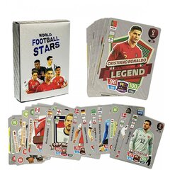 Futbolo kortelės - World Football Stars - Silver Edition 30vnt. kaina ir informacija | Stalo žaidimai, galvosūkiai | pigu.lt