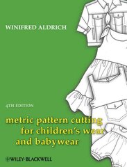 Metric Pattern Cutting for Children's Wear and Babywear 4th edition kaina ir informacija | Knygos apie meną | pigu.lt