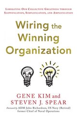 Wiring the Winning Organization: Liberating Our Collective Greatness Through Slowification, Simplification, and Amplification kaina ir informacija | Ekonomikos knygos | pigu.lt