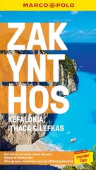 Zakynthos and Kefalonia Marco Polo Pocket Travel Guide - with pull out map: Includes Ithaca and Lefkada 2nd ed. kaina ir informacija | Kelionių vadovai, aprašymai | pigu.lt