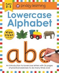 Lowercase Alphabet: Wipe Clean Workbooks kaina ir informacija | Knygos mažiesiems | pigu.lt