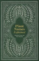 Plant Names Explained: Botanical Terms and Their Meaning kaina ir informacija | Knygos apie sodininkystę | pigu.lt