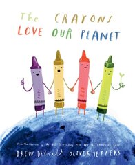 Crayons Love our Planet цена и информация | Книги для малышей | pigu.lt