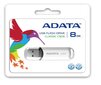Atmintinė A-data C906 8GB, USB 2.0, Balta kaina ir informacija | USB laikmenos | pigu.lt