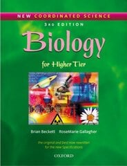 New Coordinated Science: Biology Students' Book: For Higher Tier 3rd Revised edition kaina ir informacija | Knygos paaugliams ir jaunimui | pigu.lt