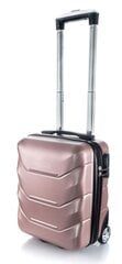 Mažas vaikiškas lagaminas Unlimited 4201, XS, rožinis 16' цена и информация | Чемоданы, дорожные сумки | pigu.lt