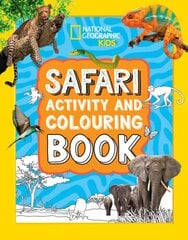 Safari Activity and Colouring Book цена и информация | Книги для подростков и молодежи | pigu.lt