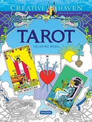 Creative Haven Tarot Coloring Book kaina ir informacija | Knygos mažiesiems | pigu.lt