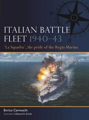 Italian Battle Fleet 194043: 'La Squadra', the pride of the Regia Marina kaina ir informacija | Socialinių mokslų knygos | pigu.lt