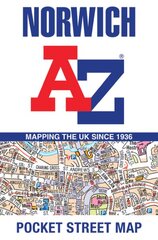 Norwich A-Z Pocket Street Map 2nd Revised edition цена и информация | Путеводители, путешествия | pigu.lt