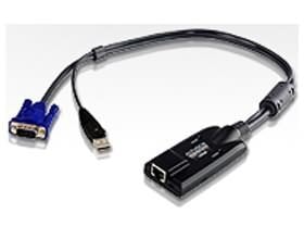 Aten 62637C, VGA/RJ45, 9 см цена и информация | Кабели и провода | pigu.lt