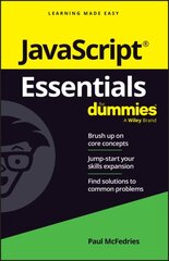 JavaScript Essentials For Dummies цена и информация | Книги по экономике | pigu.lt