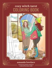 Cozy Witch Tarot Coloring Book kaina ir informacija | Knygos apie sveiką gyvenseną ir mitybą | pigu.lt