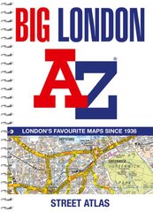 Big London A-Z Street Atlas цена и информация | Путеводители, путешествия | pigu.lt