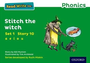 Read Write Inc. Phonics: Stitch the Witch (Green Set 1 Storybook 10) цена и информация | Книги для подростков и молодежи | pigu.lt