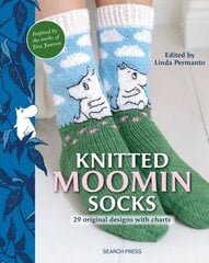 Knitted Moomin Socks: 29 Original Designs with Charts kaina ir informacija | Knygos apie sveiką gyvenseną ir mitybą | pigu.lt