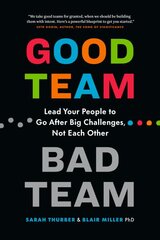 Good Team, Bad Team: Lead Your People to Go After Big Challenges, Not Each Other цена и информация | Книги по экономике | pigu.lt