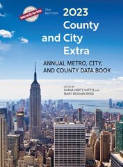 County and City Extra 2023: Annual Metro, City, and County Data Book Thirty-first Edition kaina ir informacija | Ekonomikos knygos | pigu.lt