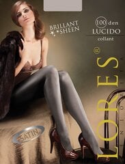 LUCIDO 100 den 3D SATIN TIGHTS WITH SHINE 2 kaina ir informacija | Pėdkelnės | pigu.lt