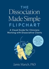 Dissociation Made Simple Flipchart: A Visual Guide for Clinicians Working with Dissociative Clients--Addresses dissociation as a symptom of CPTSD, OSDD, DID, and trauma kaina ir informacija | Socialinių mokslų knygos | pigu.lt