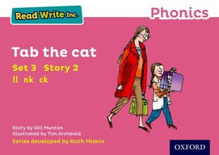 Read Write Inc. Phonics: Tab the Cat (Pink Set 3 Storybook 2) цена и информация | Книги для подростков и молодежи | pigu.lt