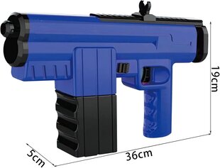 Elektrinis vandens šautuvas Dzay, mėlynas kaina ir informacija | Vandens, smėlio ir paplūdimio žaislai | pigu.lt