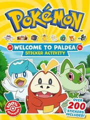 Pokémon Welcome to Paldea Epic Sticker kaina ir informacija | Knygos mažiesiems | pigu.lt