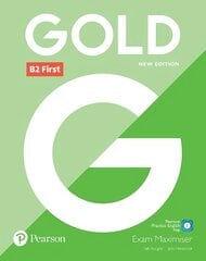 Gold (New Edition) B2 First Exam Maximiser without Key with Online Audio kaina ir informacija | Užsienio kalbos mokomoji medžiaga | pigu.lt