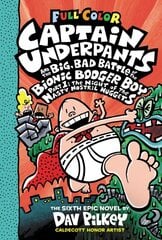 Bad Battle of the Bionic Booger Boy 1 Captain Underpants and the Big Color ed. kaina ir informacija | Knygos paaugliams ir jaunimui | pigu.lt