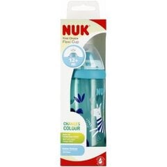 Spalvas keičianti gertuvė NUK Flexi Cup, mėlyna, 12+ mėn, 300 ml kaina ir informacija | Buteliukai kūdikiams ir jų priedai | pigu.lt