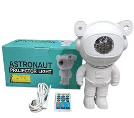 Projektorius LED galaktikų ir žvaigždžių projektorius Astronautas BLUETOOTH GARSIAKALBIS kaina ir informacija | Vaikiški šviestuvai | pigu.lt