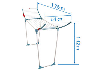СУШИЛКА ДЛЯ БЕЛЬЯ НАПОЛЬНАЯ 'ASTRA цена и информация | Сушилки для белья и аксессуары | pigu.lt