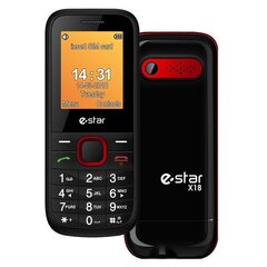 Prekė su pažeista pakuote. eStar X18 Dual SIM Red kaina ir informacija | Mobilieji telefonai, foto ir video prekės su pažeista pakuote | pigu.lt