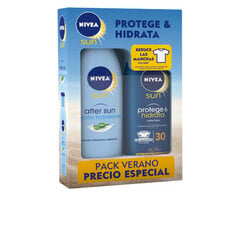 Kremų rinkinys nuo saulės Nivea Sun Protection Set Protege & Hidrata, 2 vnt. kaina ir informacija | Kremai nuo saulės | pigu.lt