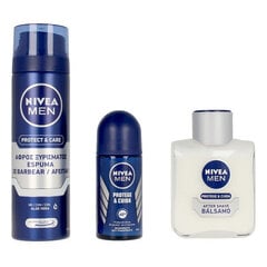 Kosmetikos rinkinys Nivea Men Protege & Cuida Nivea vyrams, 4 vnt. kaina ir informacija | Skutimosi priemonės ir kosmetika | pigu.lt