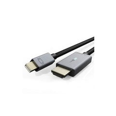 Кабель Mini DisplayPort - HDMI, 4K/30Hz, 1.8m цена и информация | Кабели и провода | pigu.lt